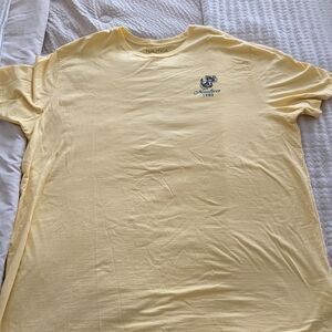 Nautica Big Men's Soft Yellow Tee